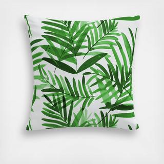 Cali Palm Outdoor Throw Pillow