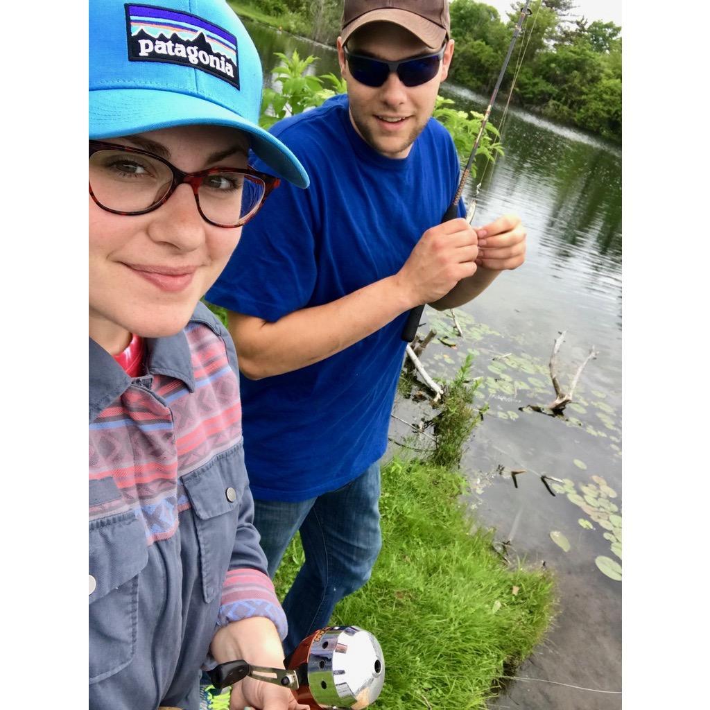 Fishing at Groveland Oaks!