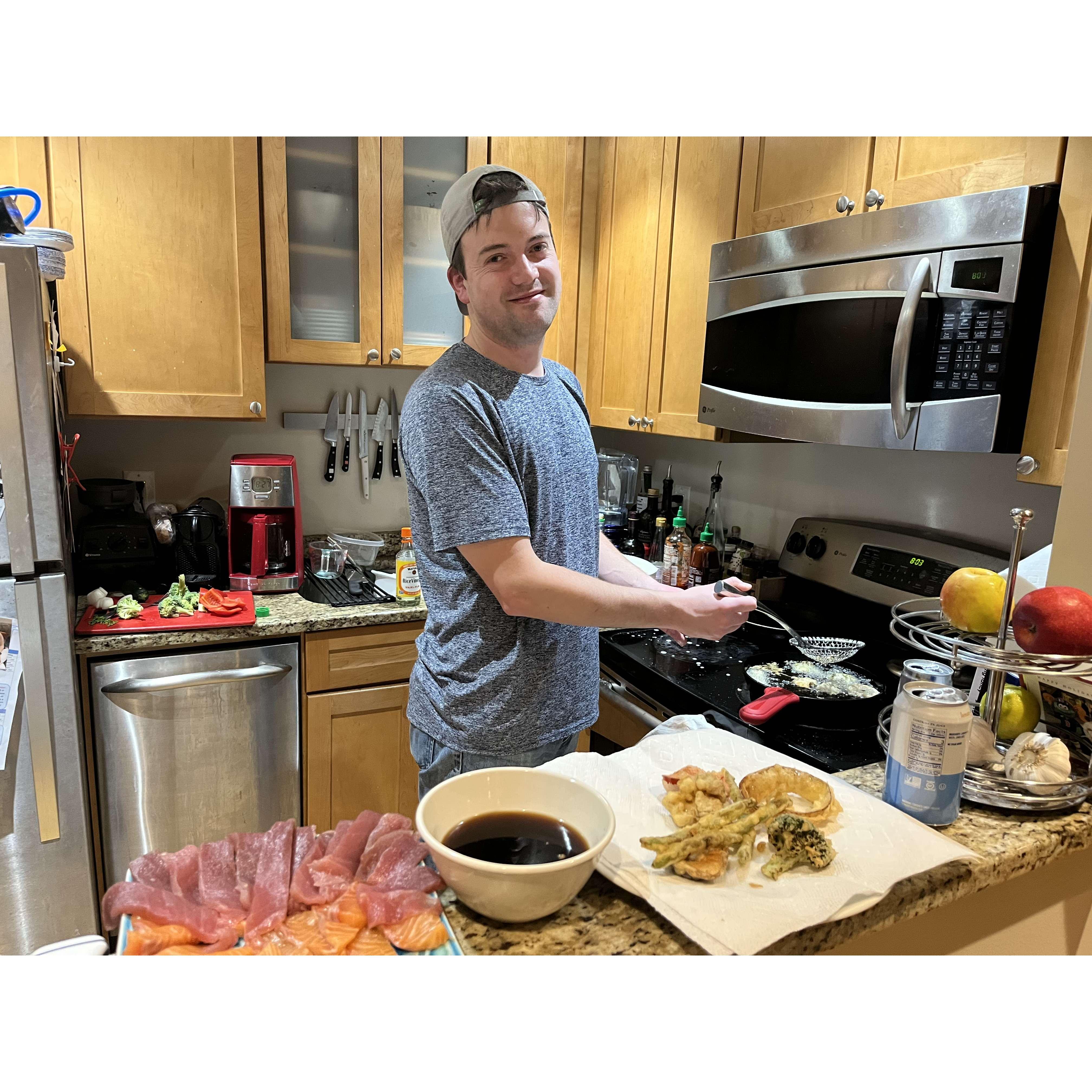 Cooking up a storm 