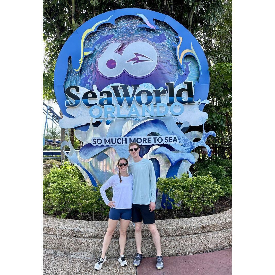 Our July 4th, 2024 trip to SeaWorld Florida! For a girl who loves whales and a boy who loves roller coasters, this was a great trip!