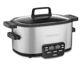 Cuisinart 6-Quart Multi-Cooker: Slow Cooker, Brown/Saute, Steamer