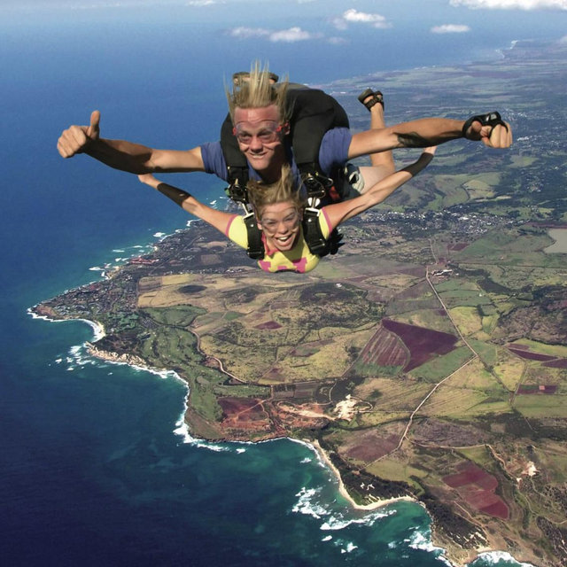 Skydive Over Kauai Island | Skydive Kauai | 3 Thrills For The Price Of 1