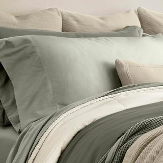 Signature Hemmed Organic Pillowcase, Set of 2