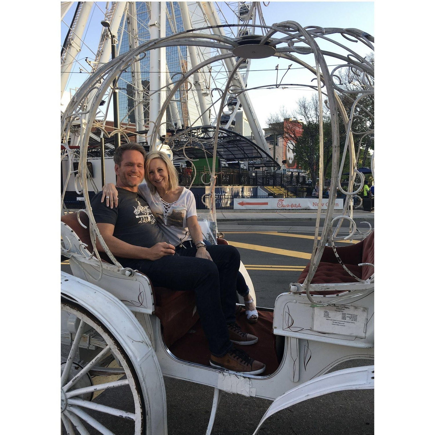 Atlanta Skywheel - every princess has a happy ending