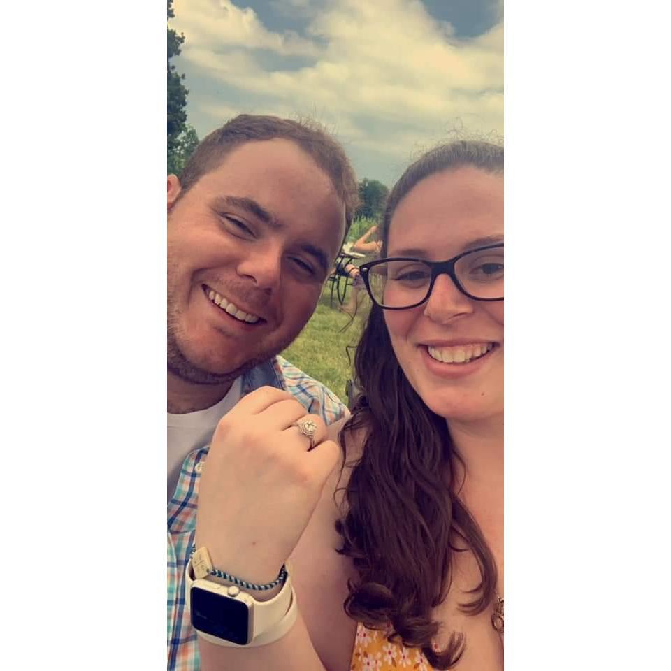 He asked, I said yes!