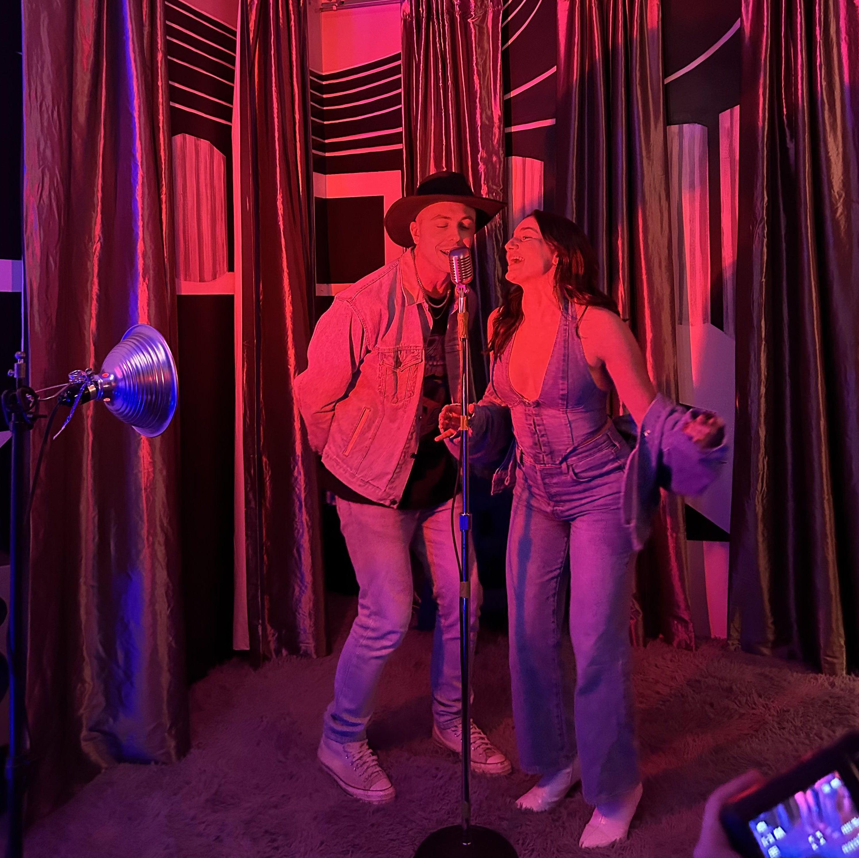 Our go-to karaoke song is "Dirty Little Secret" by The All-American Rejects