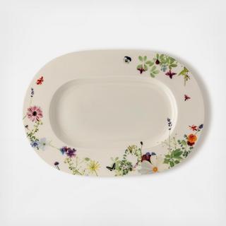 Brilliance Grand Air Oval Rim Platter