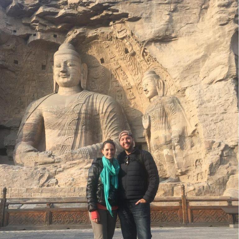 Incredible stone buddhas in Datong, China