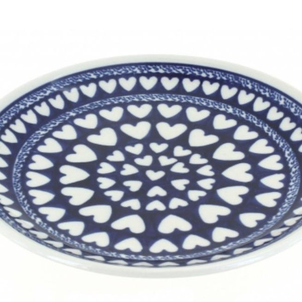 Polish Pottery Valentina Dessert Plate