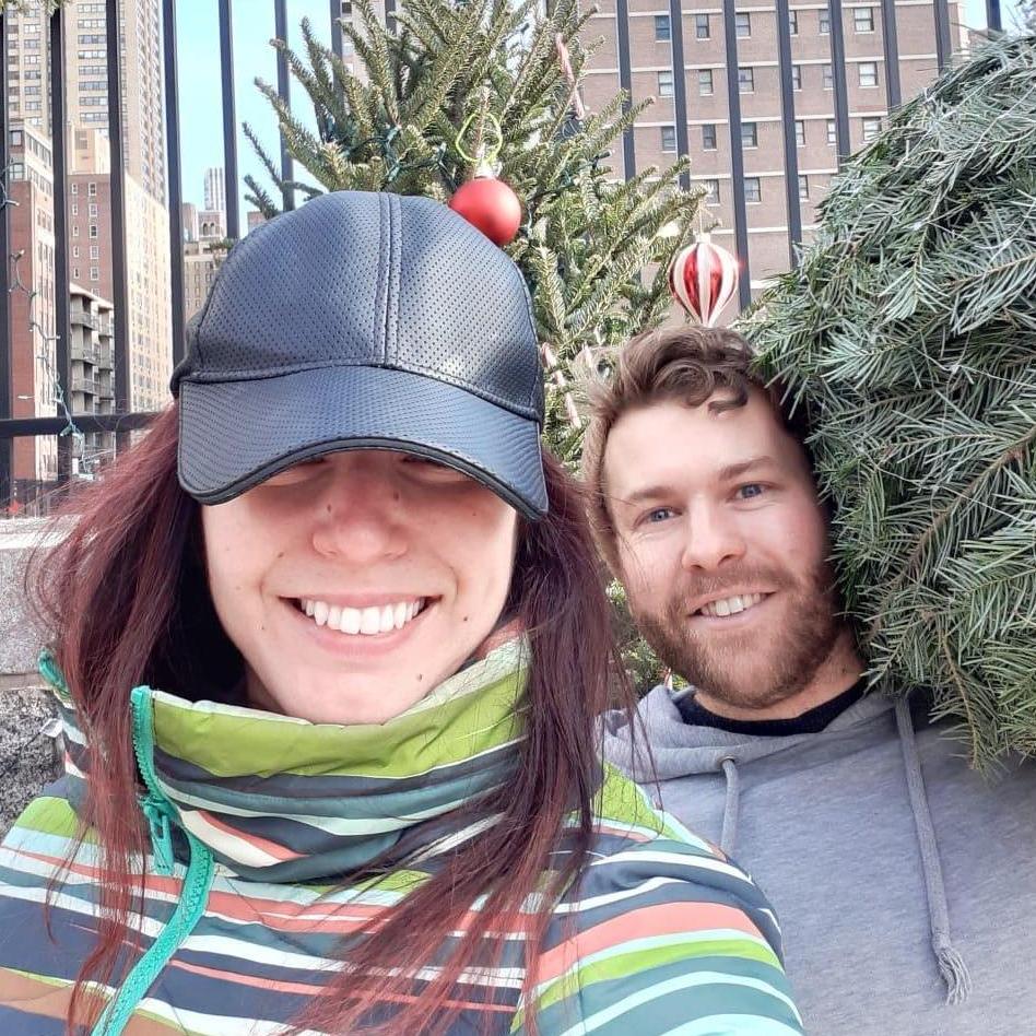 Christmas Tree "shopping" 2019 NYC