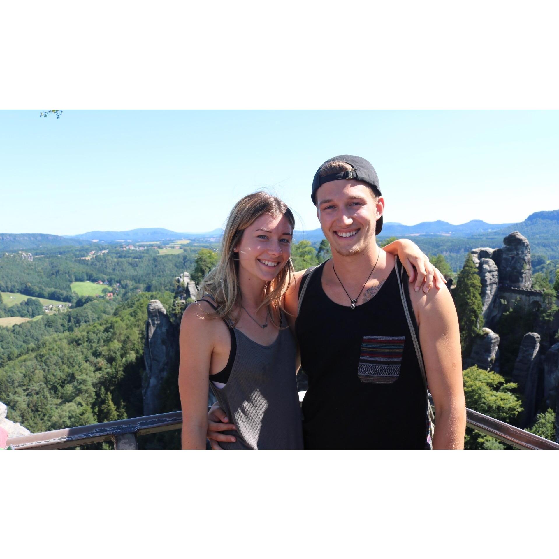 Hiking near Dresden, Germany
