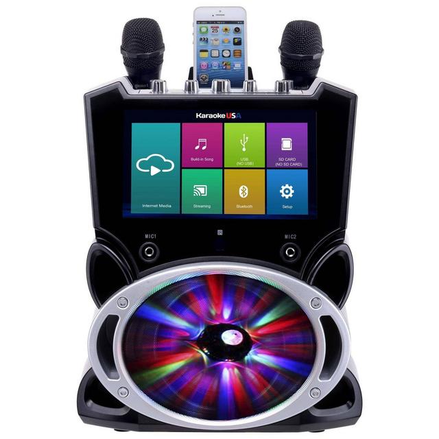 Karaoke USA - Complete Wi-Fi Bluetooth Karaoke Machine (WK849)