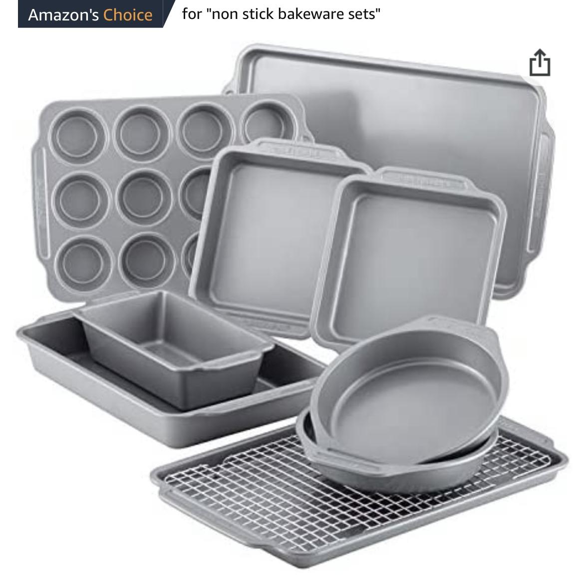 Amazon.com: Faberware Nonstick Bakeware Set