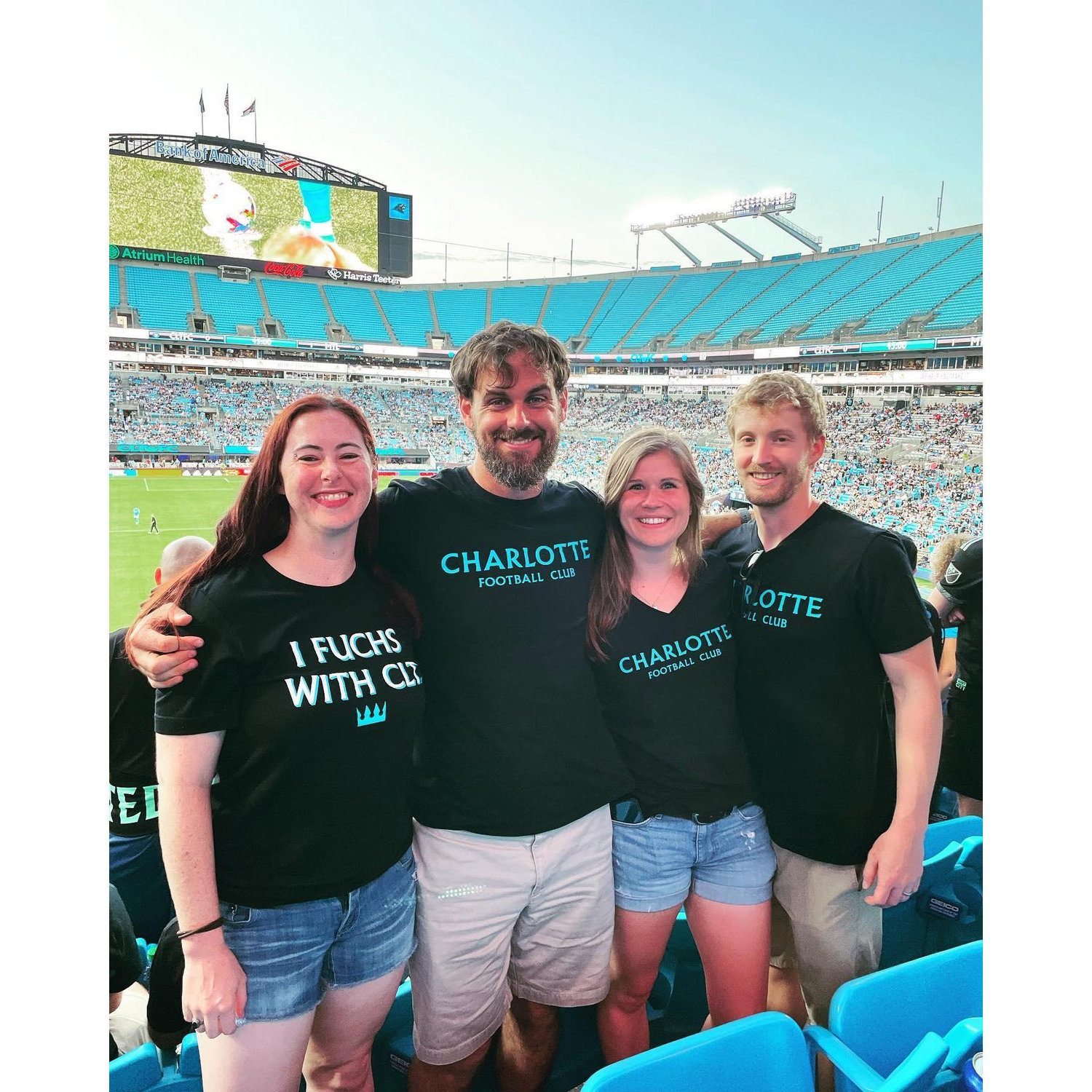 We love that we share a love and enjoyment of soccer