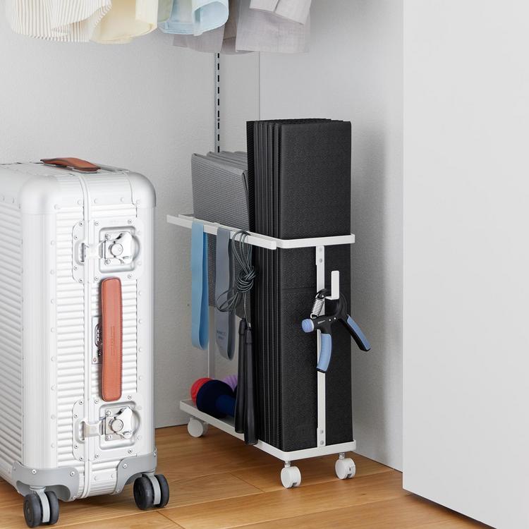 Yamazaki Home, Tower Fitness Equipment Storage Cart | Zola