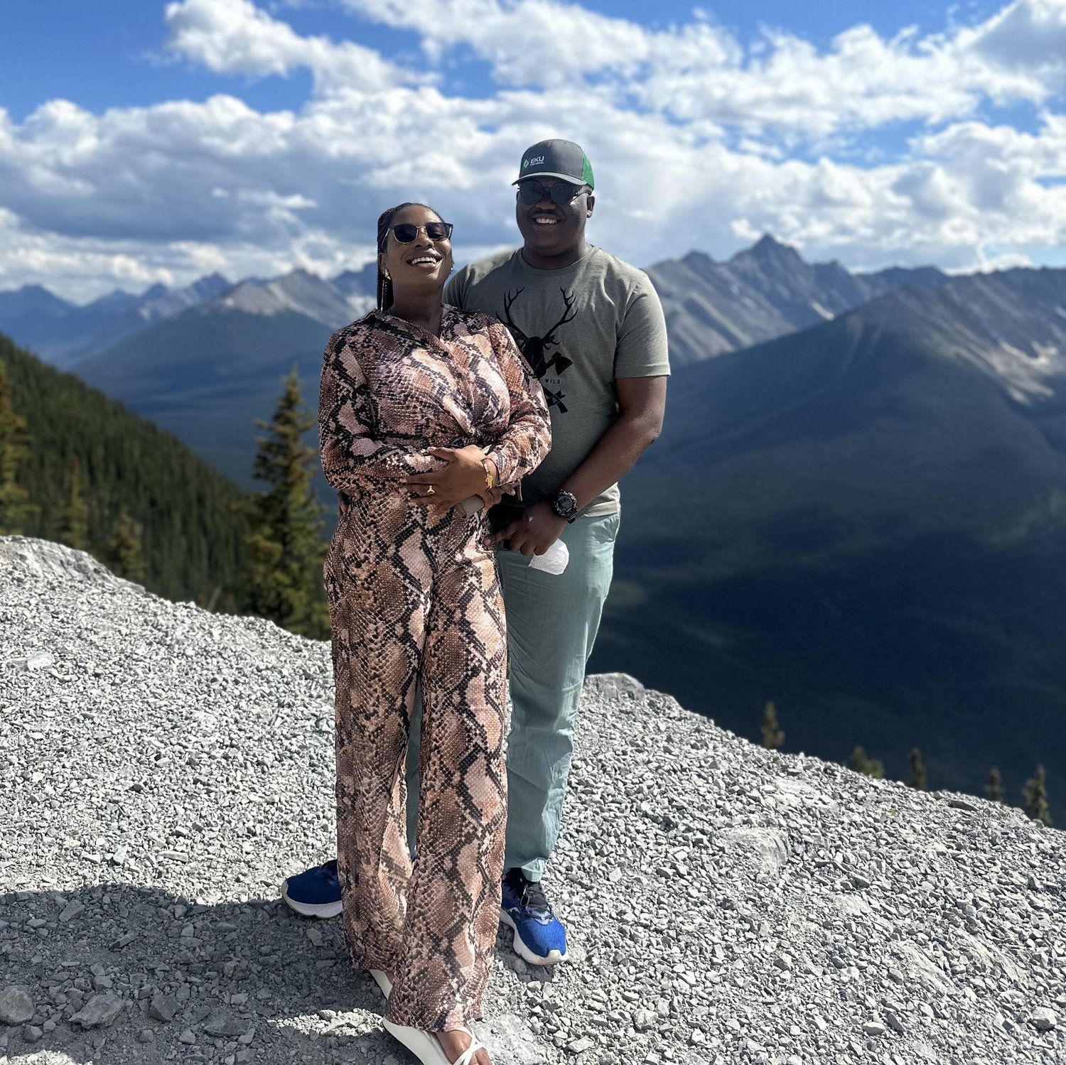 First Date... Exploring the majestic peaks of Sulfur Mountain, Banff, AB.