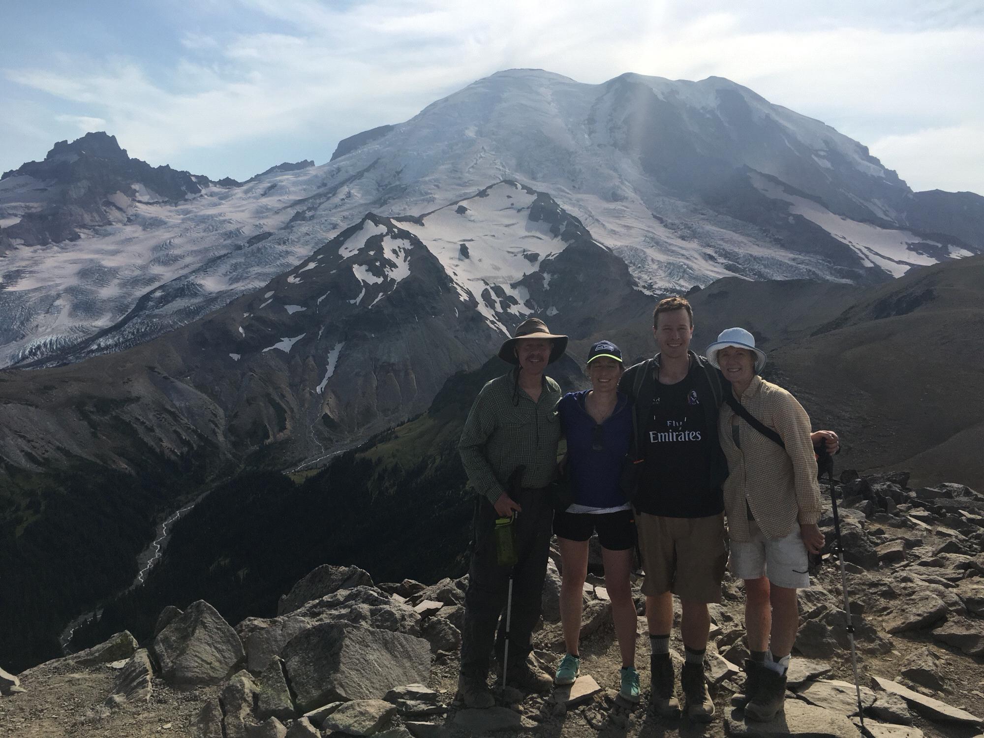Hiking Rainier