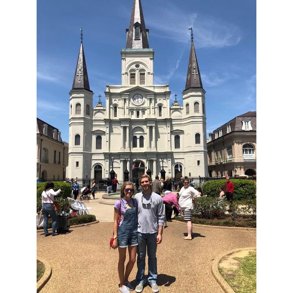 One of our favorite trips! We went to New Orleans for a wedding and got to stay in the French Quarter. The weather was perfect and we got to spend a lot of time relaxing on the balcony.