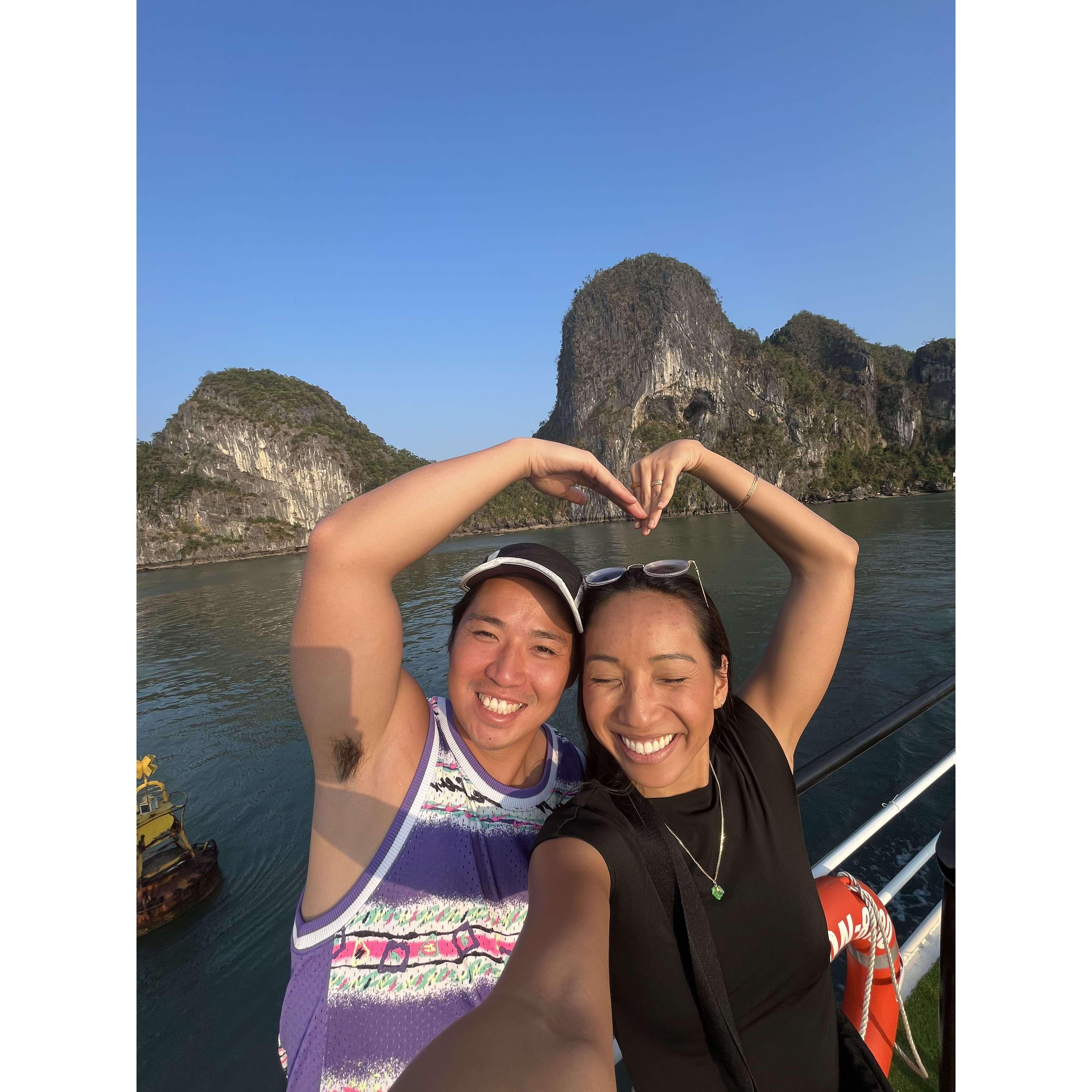 2024 - Jack and Diana visit the motherland, Vietnam, officially infecting them with the travel bug.