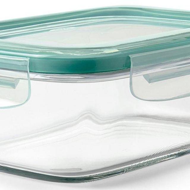 OXO Good Grips 3.5 Cup Smart Seal Glass Rectangle Food Storage Container
