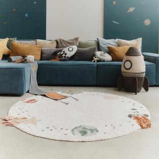 Astronaut Interstellar Journey Washable Rug