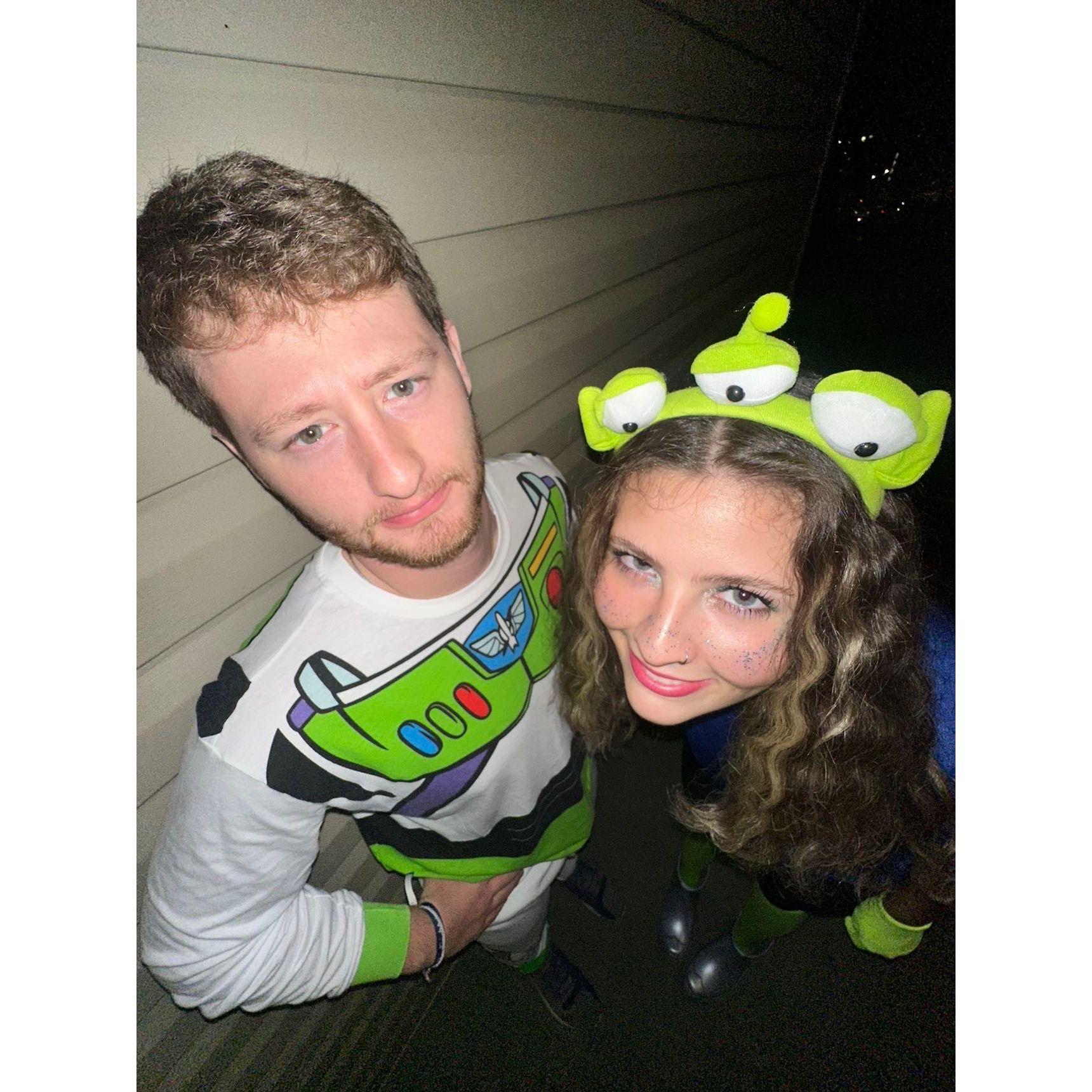 Buzz and the Alien.