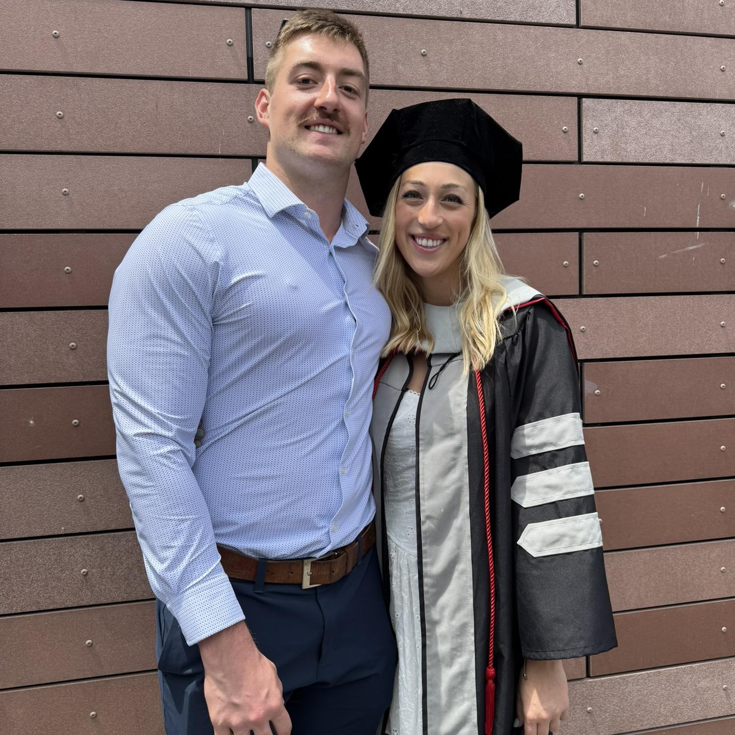 Erinn's graduation from veterinary school!