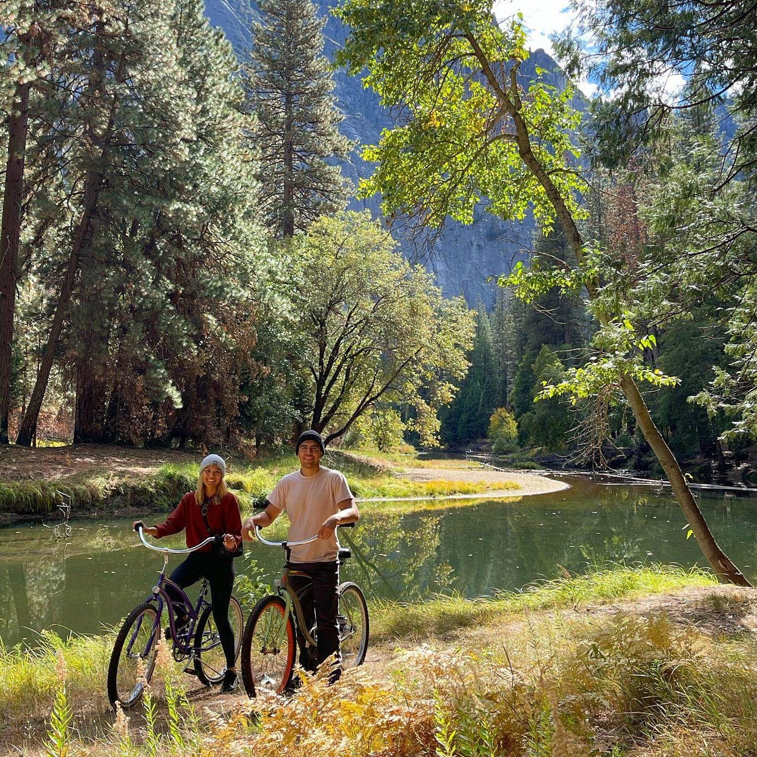 the many times in yosemite but the first time renting bikes - oct 2021