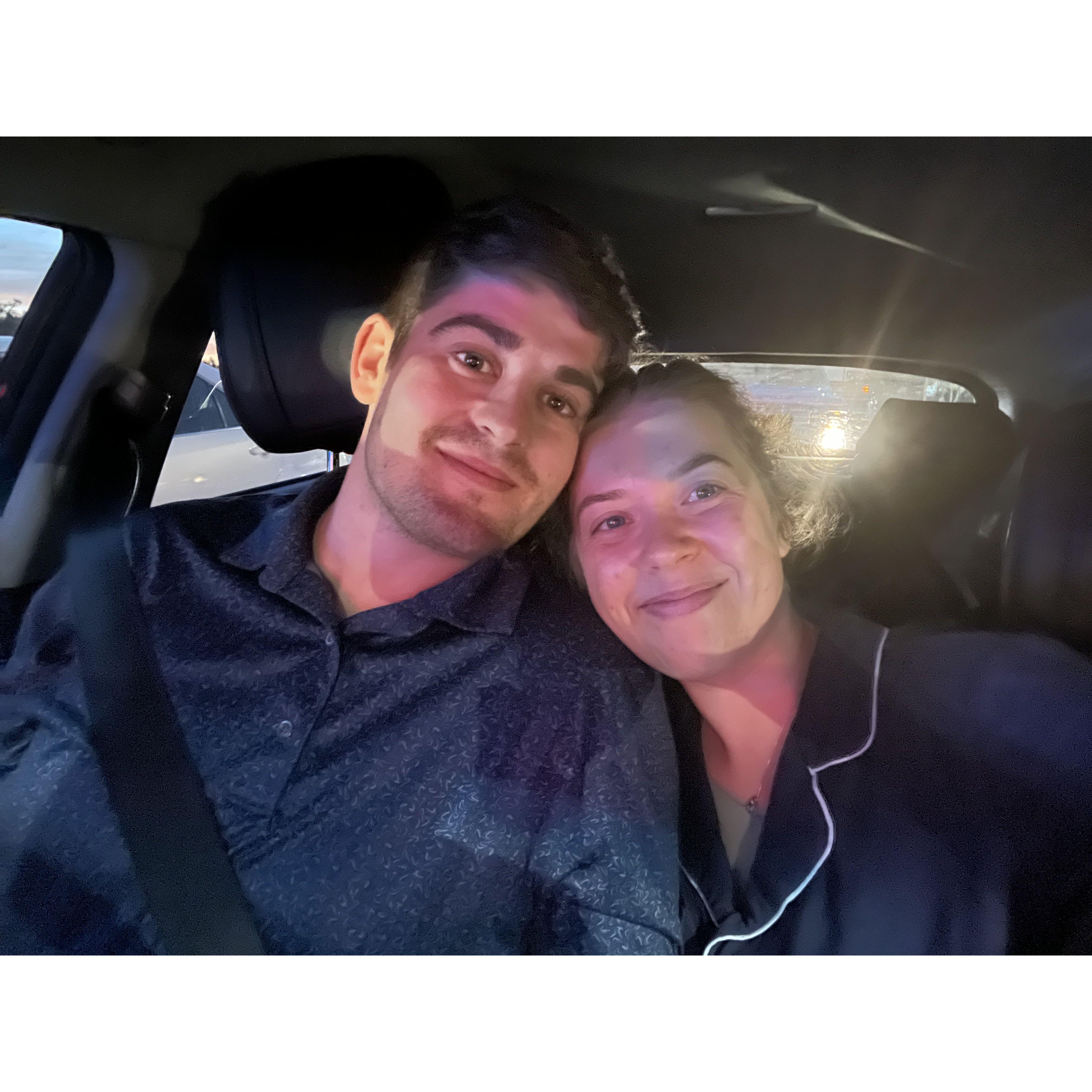 The night Shane asked dad for Naomi's hand in marriage