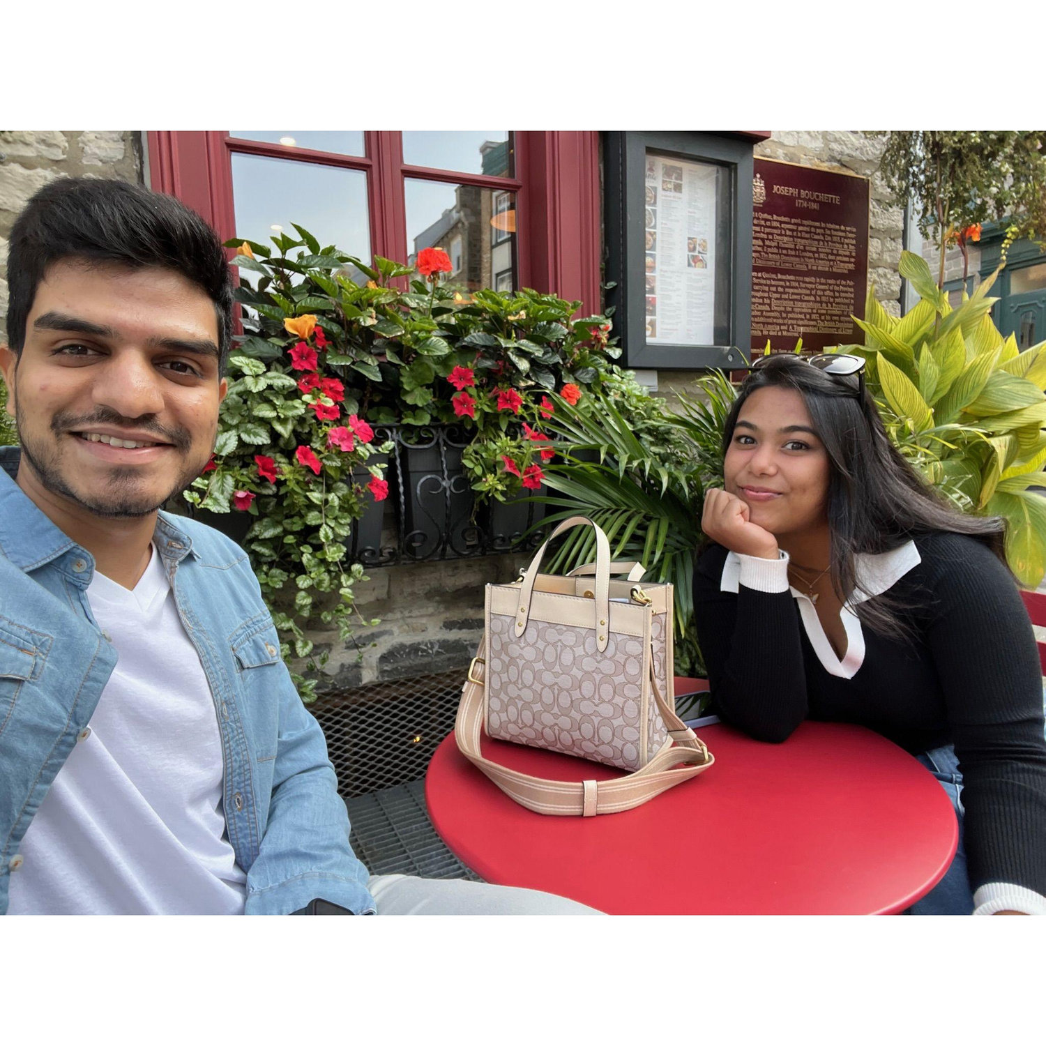 Tourists in Quebec City