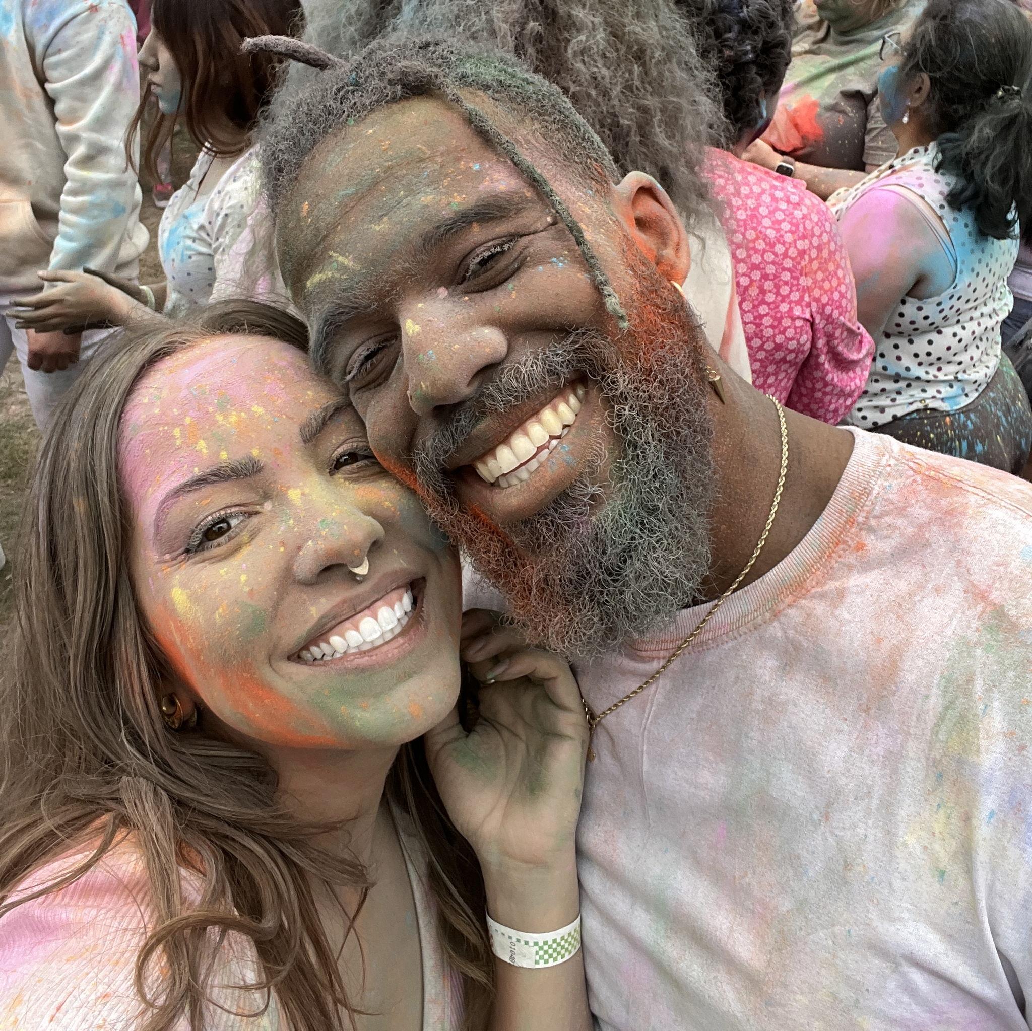 First Holi - so colorful, so dirty, so fun!