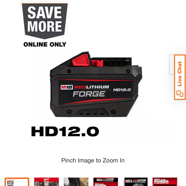 Milwaukee M18 Battery Pack