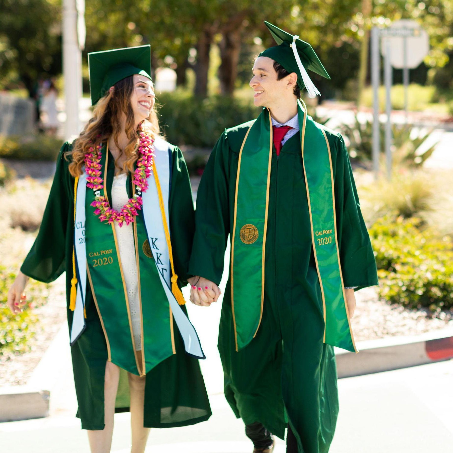 Mid-pandemic college graduation in 2020!