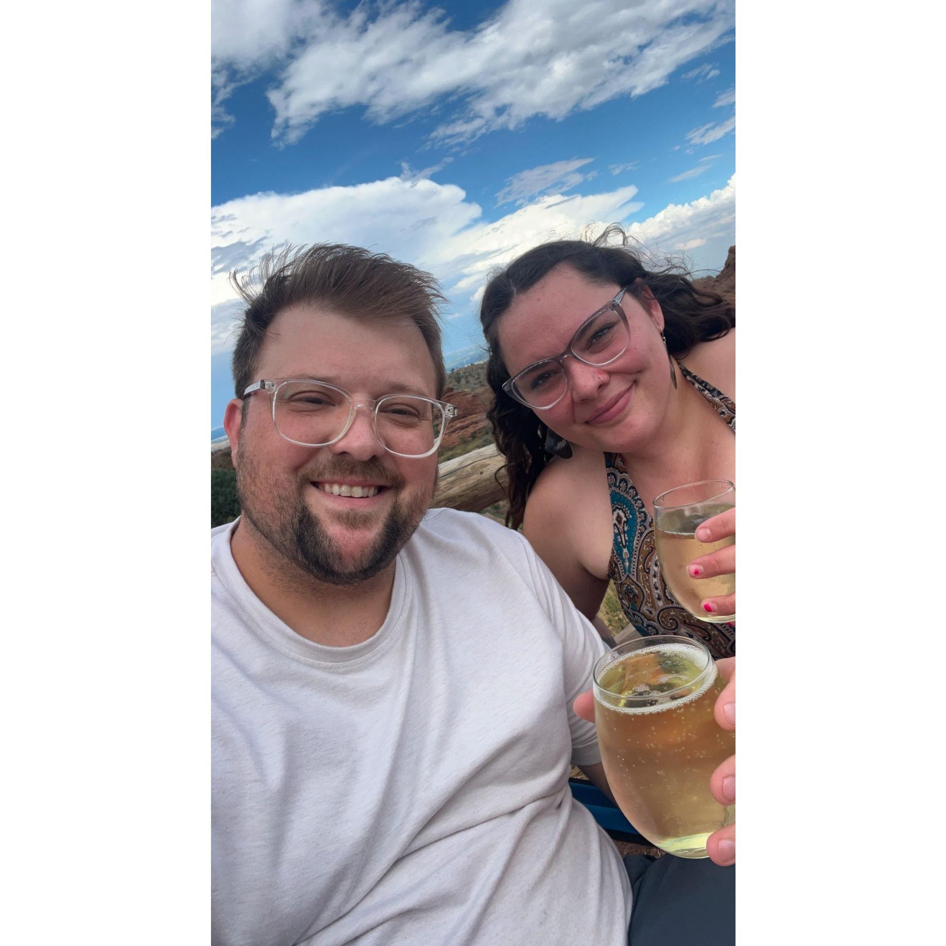 Seeing The Head and The Heart at Red Rocks last year