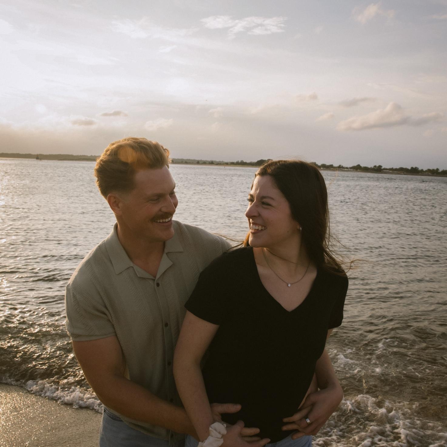 finally took engagement pictures after two years of being engaged. (2024)