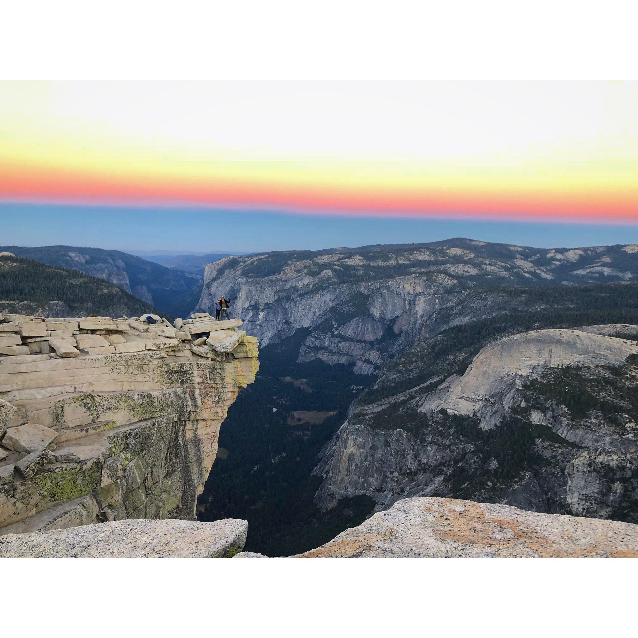 On top of Half Dome