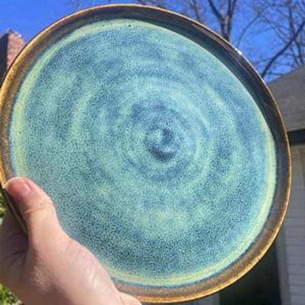 Custom Pottery Large Plate + Donation