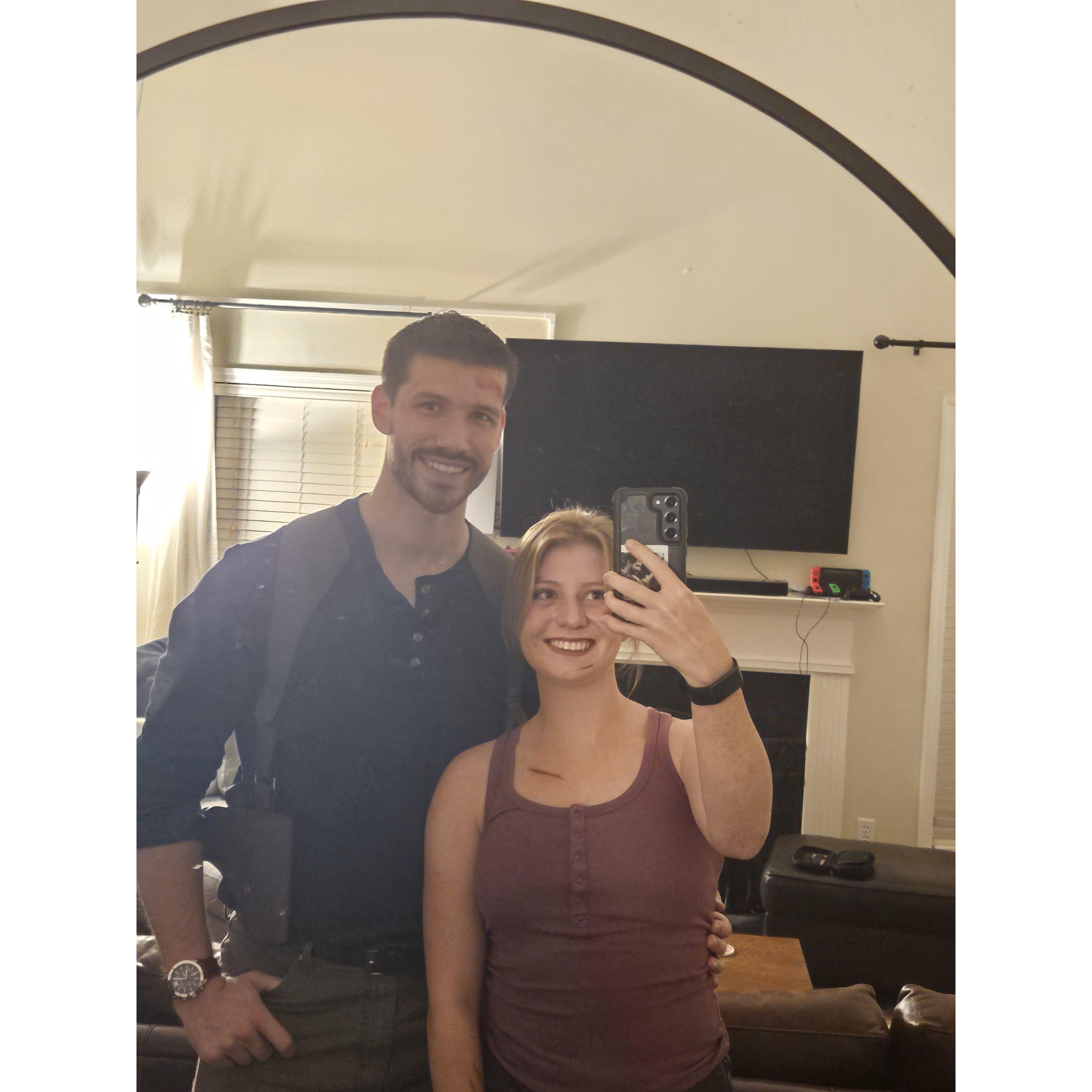 Our first Halloween together