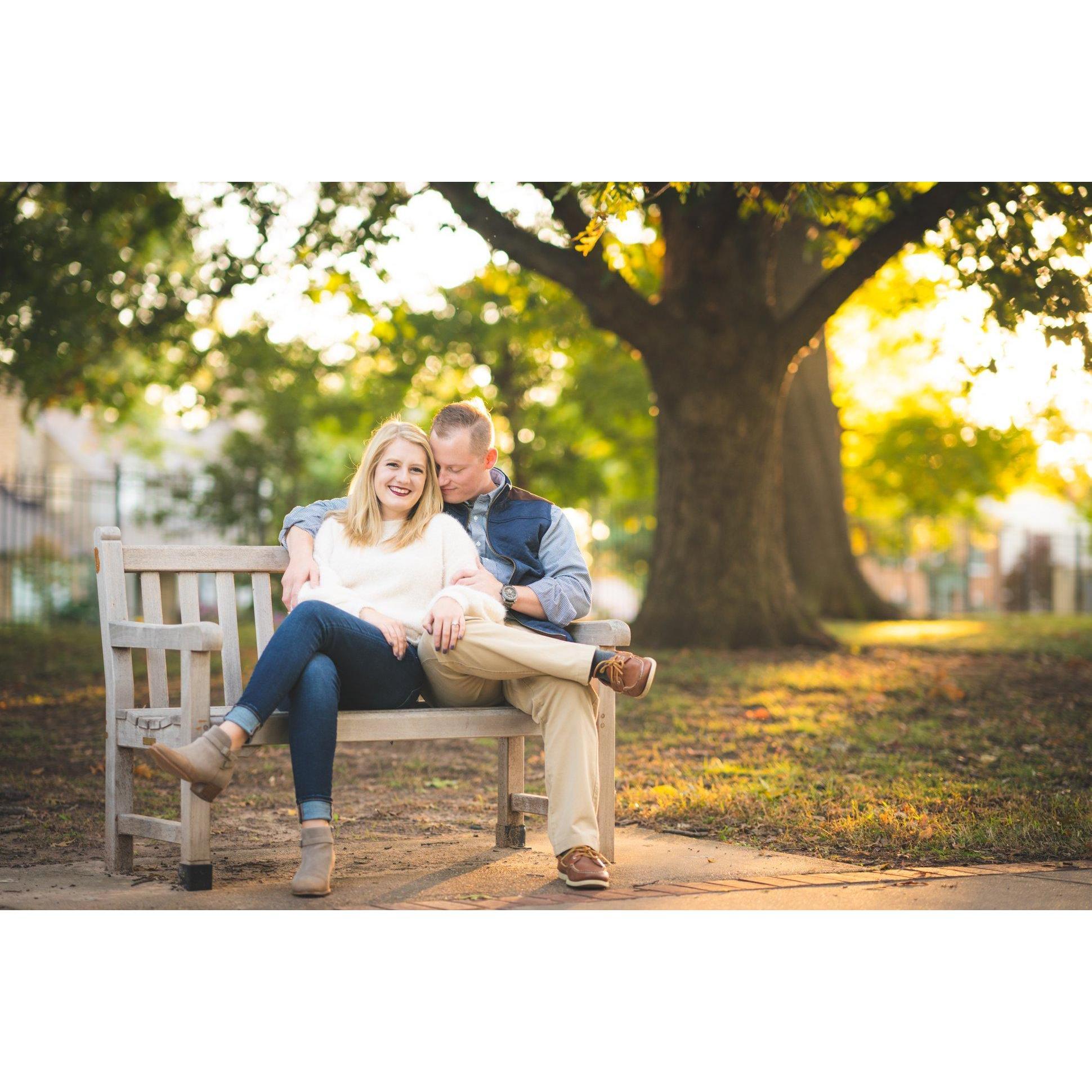 Our fall engagement session was a dream come true!