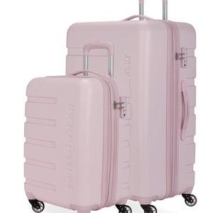 SwissGear 7366 Hardside Expandable Luggage with Spinner Wheels, Pink, 2-Piece Set (19/27)