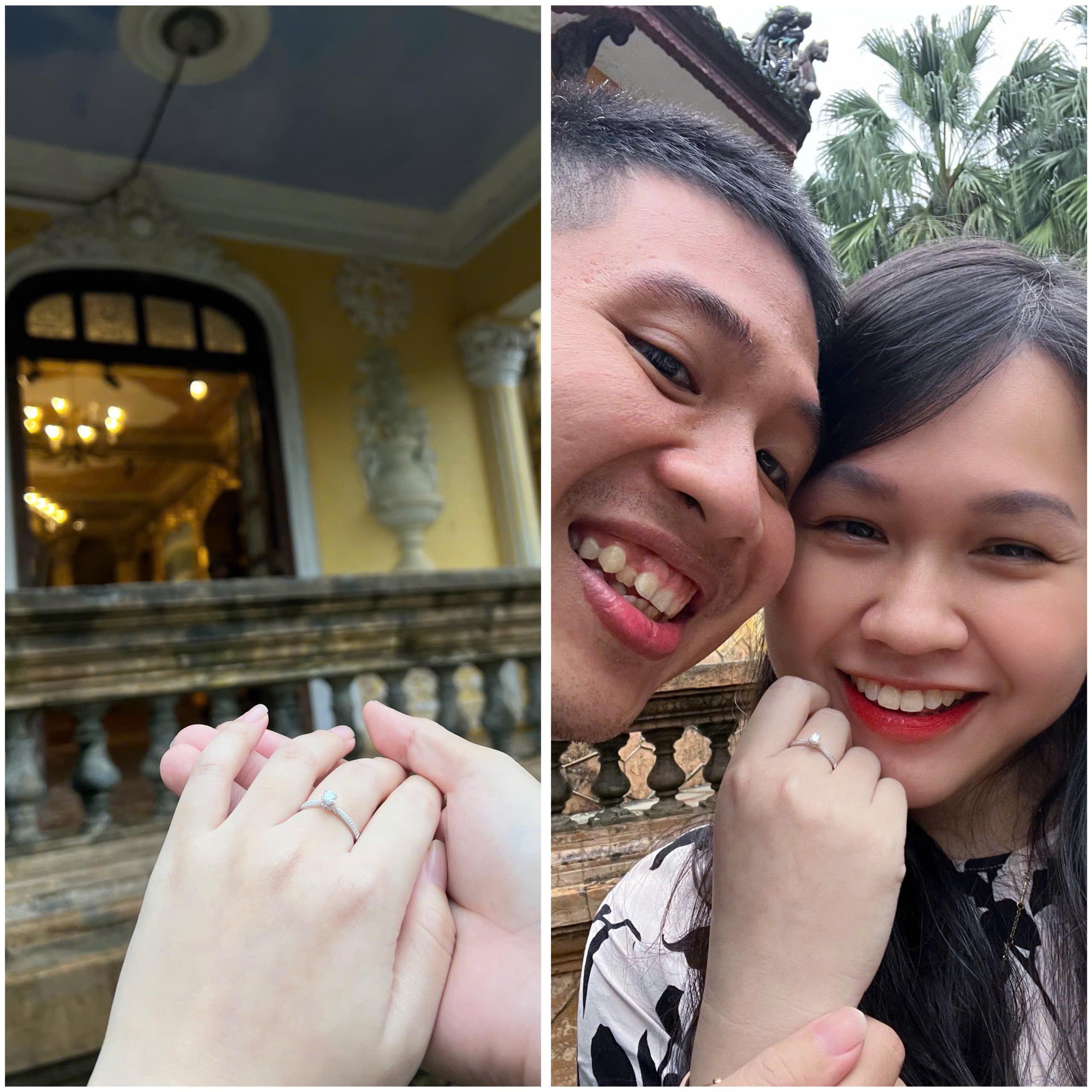 A heartfelt proposal, wrapped in love and happy tears, sealing the promise of forever 💍