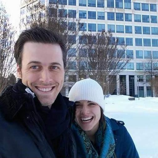 First big snowstorm together. :)