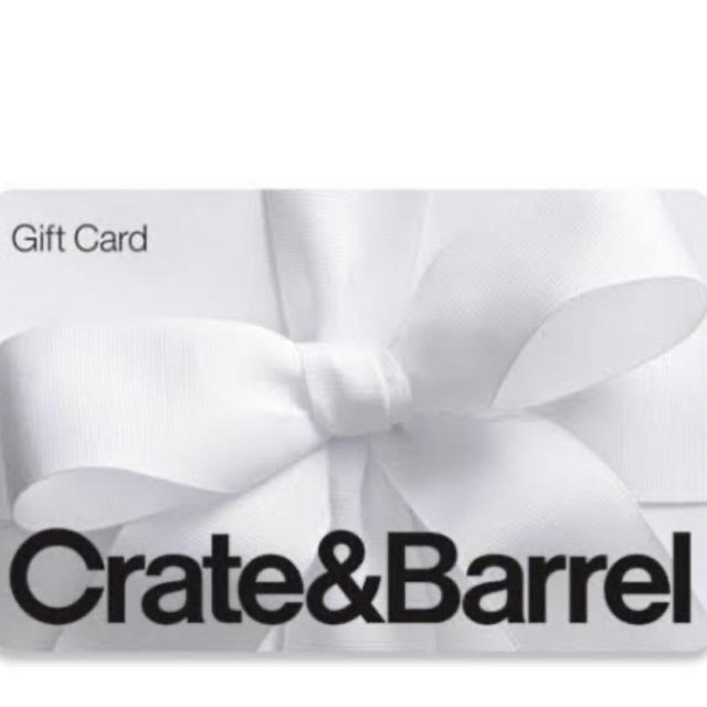 Crate and Barrel Gift Card