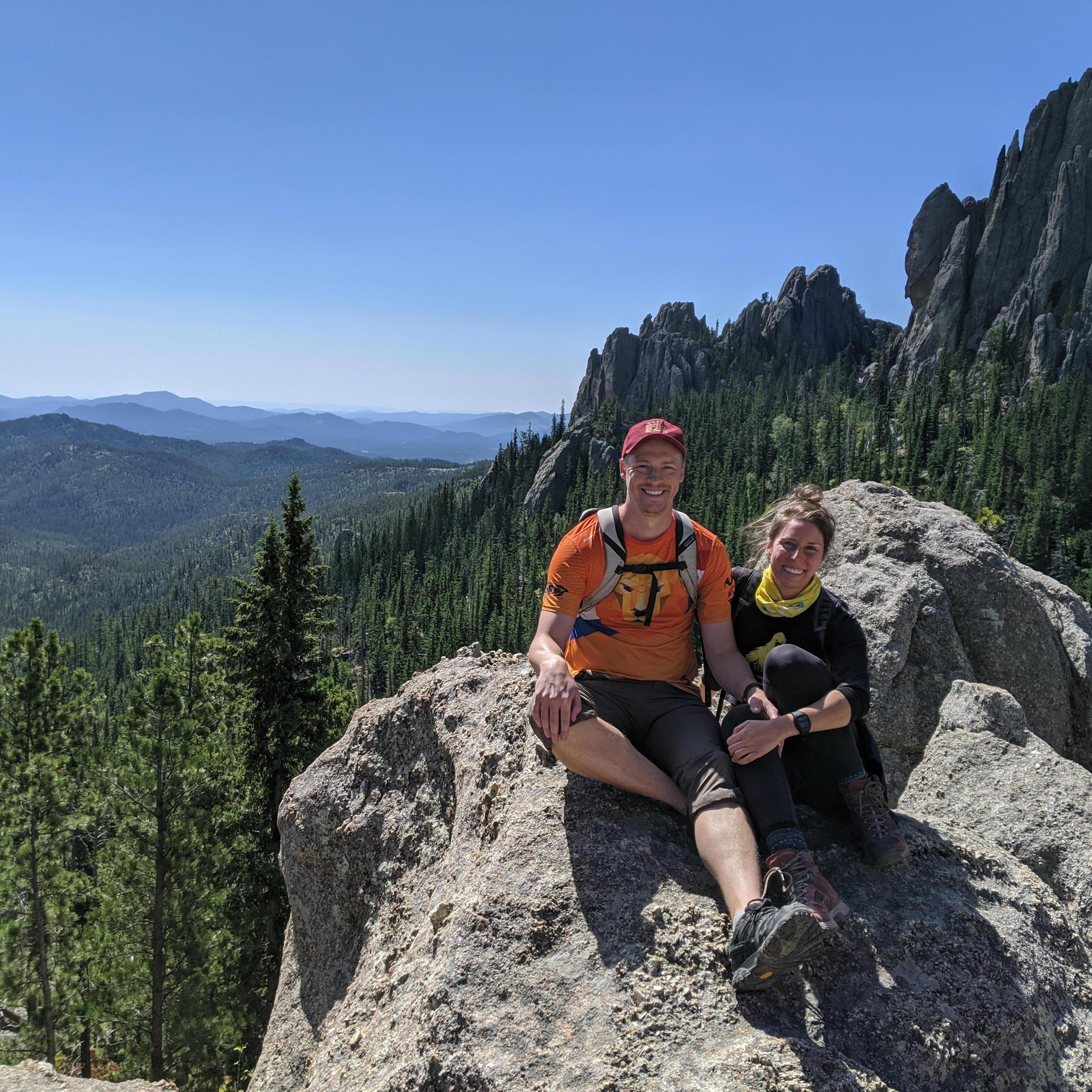 A peek at Black Elk Peak