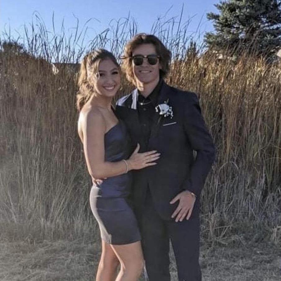 Senior homecoming, our first big event together!