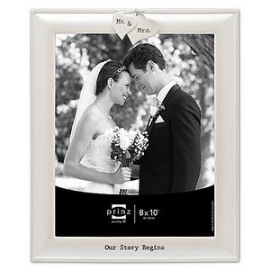 Prinz Soulmates "Mr. & Mrs." 8-Inch x 10-Inch Picture Frame