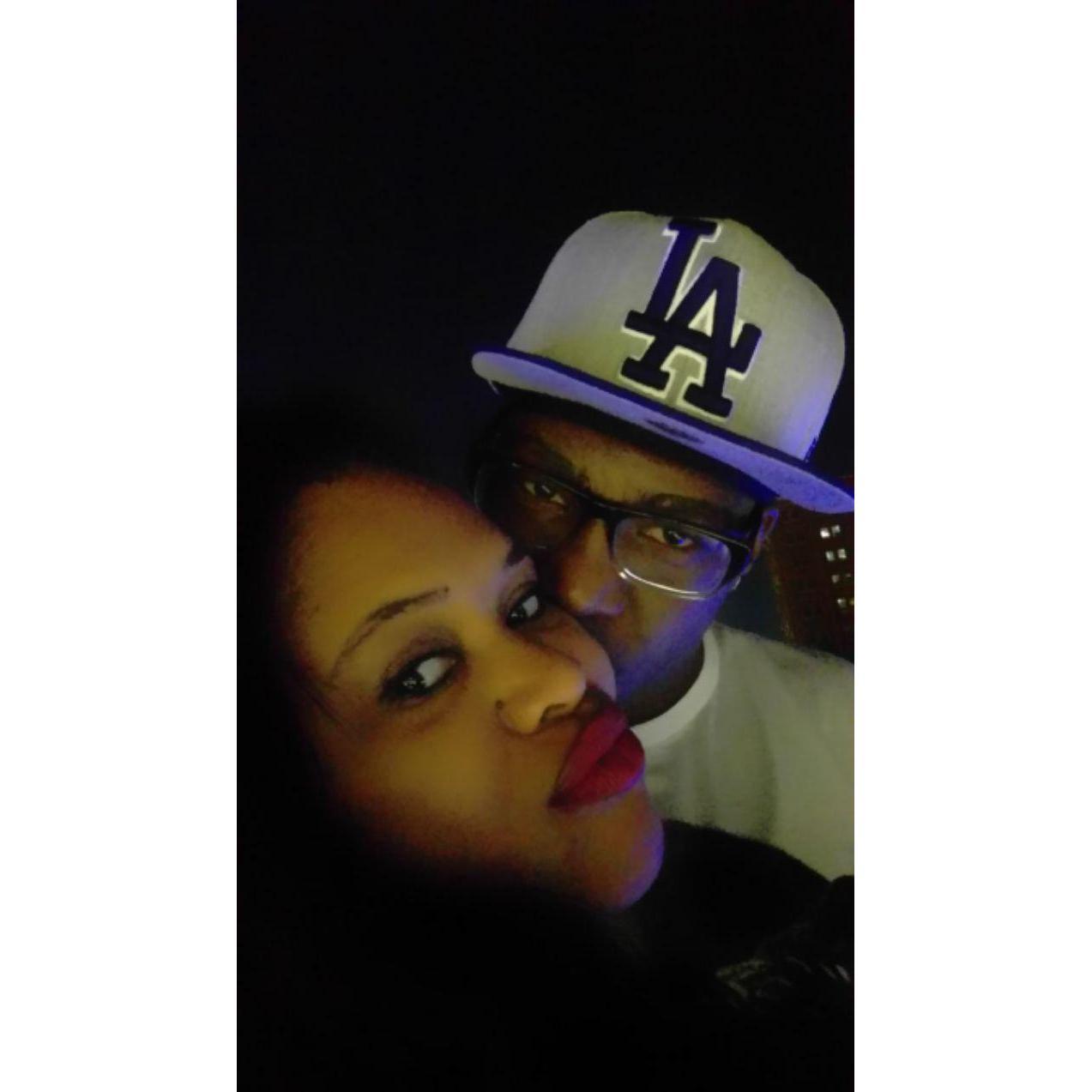 Houston date night his camera is better than mines lol