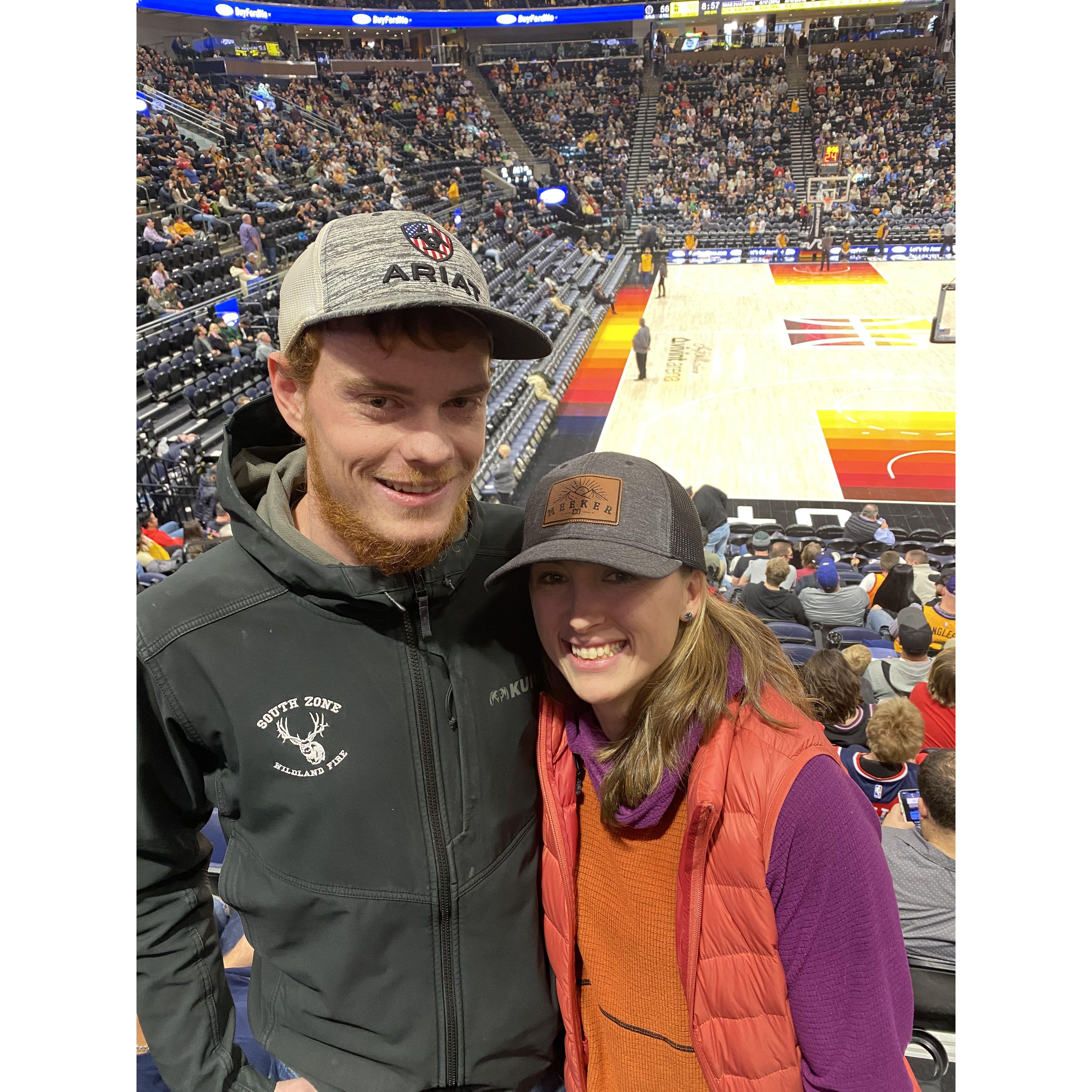 Jazz game in Utah!