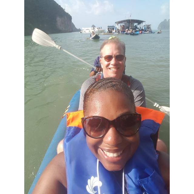 Kayaking in Phuket.