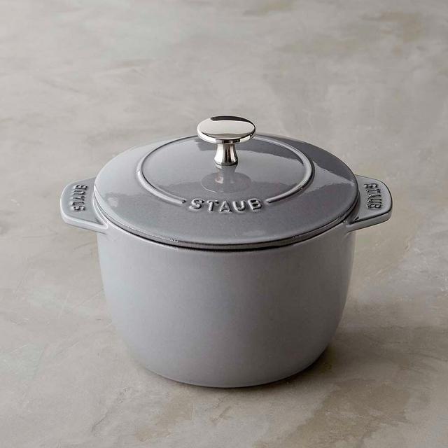 Staub Cast-Iron Petite Oven, 1 1/2 Qt.,Graphite